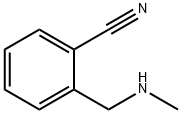 2-[(methylamino)methyl]benzonitrile Structure