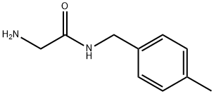 2-amino-N-(4-methylbenzyl)acetamide Struktur