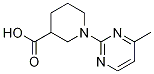 1-(4-Methyl-pyrimidin-2-yl)-piperidine-3-carboxylic acid Struktur