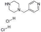 1-Pyridin-4-ylmethyl-piperazine dihydrochloride Struktur