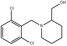 [1-(2,6-Dichloro-benzyl)-piperidin-2-yl]-methanol Structure