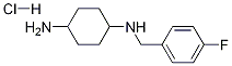 (1R,4R)-N1-(4-氟-苄基)-环己烷-1,4-二胺盐酸盐,1366386-71-1,结构式