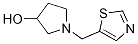 1-Thiazol-5-ylmethyl-pyrrolidin-3-ol Structure