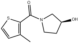 ((S)-3-Hydroxy-pyrrolidin-1-yl)-(3-methyl-thiophen-2-yl)-methanone|((S)-3-羟基-吡咯烷-1-基)-(3-甲基-噻吩-2-基)-甲酮