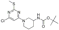 1261230-30-1 [1-(6-氯-2-甲硫基-嘧啶-4-基)-哌啶-3-基]-氨基甲酸叔丁基酯