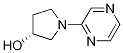 (R)-1-Pyrazin-2-yl-pyrrolidin-3-ol Struktur