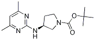 (S)-3-(4,6-Dimethyl-pyrimidin-2-ylamino)-pyrrolidine-1-carboxylic acid tert-butyl ester|