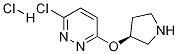 3-Chloro-6-((S)-pyrrolidin-3-yloxy)-pyridazine hydrochloride|