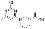 1264036-29-4 1-(2-氯-6-甲基-嘧啶-4-基)-哌啶-3-羧酸