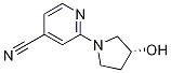 2-((R)-3-羟基-吡咯烷-1-基)-异烟腈, , 结构式