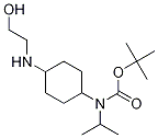 (1R,4R)- [4-(2-Hydroxy-ethylaMino)-cyclohexyl]-isopropyl-carbaMic acid tert-butyl ester Structure