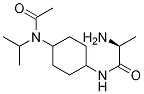 (1R,4R)-(S)-N-[4-(Acetyl-isopropyl-aMino)-cyclohexyl]-2-aMino-propionaMide 化学構造式