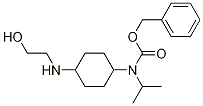 (1R,4R)-[4-(2-Hydroxy-ethylaMino)-cyclohexyl]-isopropyl-carbaMic acid benzyl ester 结构式