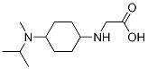 (1R,4R)-[4-(Isopropyl-Methyl-aMino)-cyclohexylaMino]-acetic acid 结构式