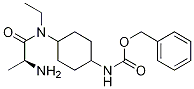 (1R,4R)-{4-[((S)-2-AMino-propionyl)-ethyl-aMino]-cyclohexyl}-carbaMic acid benzyl ester 结构式