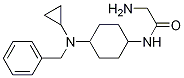 (1R,4R)-2-AMino-N-[4-(benzyl-cyclopropyl-aMino)-cyclohexyl]-acetaMide,,结构式