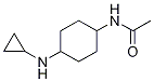 (1R,4R)-N-(4-CyclopropylaMino-cyclohexyl)-acetaMide,,结构式