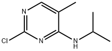 (2-Chloro-5-Methyl-pyriMidin-4-yl)-isopropyl-aMine Struktur