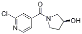 (2-Chloro-pyridin-4-yl)-((S)-3-hydroxy-pyrrolidin-1-yl)-Methanone Structure