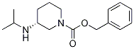 (R)-3-IsopropylaMino-piperidine-1-carboxylic acid benzyl ester Struktur