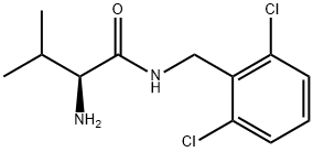 (S)-2-AMino-N-(2,6-dichloro-benzyl)-3-Methyl-butyraMide Structure
