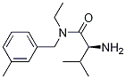 (S)-2-AMino-N-ethyl-3-Methyl-N-(3-Methyl-benzyl)-butyraMide 结构式