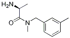 (S)-2-AMino-N-Methyl-N-(3-Methyl-benzyl)-propionaMide 结构式