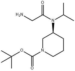 (S)-3-[(2-AMino-acetyl)-isopropyl-aMino]-piperidine-1-carboxylic acid tert-butyl ester|