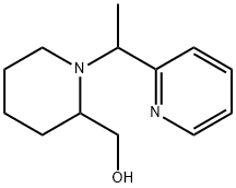 [1-(1-Pyridin-2-yl-ethyl)-piperidin-2-yl]-Methanol Struktur