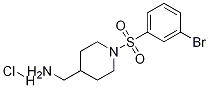  1-(3-溴-苯磺酰基)-哌啶-4-基]-甲基-胺盐酸盐