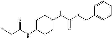 [4-(2-Chloro-acetylaMino)-cyclohexyl]-carbaMic acid benzyl ester 化学構造式