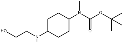 1353986-27-2 (4-((2-羟乙基)氨基)环己基)(甲基)氨基甲酸叔丁酯