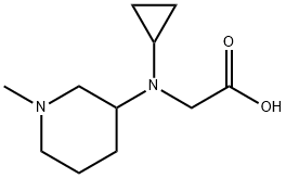 [Cyclopropyl-(1-Methyl-piperidin-3-yl)-aMino]-acetic acid|