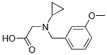 [Cyclopropyl-(3-Methoxy-benzyl)-aMino]-acetic acid Structure