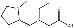 [Ethyl-((S)-1-Methyl-pyrrolidin-2-ylMethyl)-aMino]-acetic acid,1353992-87-6,结构式