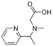 [Methyl-(1-pyridin-2-yl-ethyl)-aMino]-acetic acid Structure