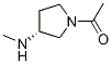 (R)-1-(3-(甲基氨基)吡咯烷-1-基)乙-1-酮, 1353996-41-4, 结构式