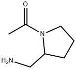 1-(2-(氨基甲基)吡咯烷-1-基)乙烷-1-酮, 62105-09-3, 结构式