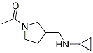 1-(3-CyclopropylaMinoMethyl-pyrrolidin-1-yl)-ethanone|