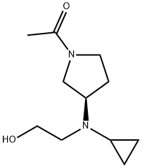 1-{(R)-3-[Cyclopropyl-(2-hydroxy-ethyl)-aMino]-pyrrolidin-1-yl}-ethanone