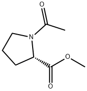 1-Acetyl-pyrrolidine-2-carboxylic acid Methyl ester,18800-83-4,结构式