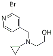 2-[(2-BroMo-pyridin-4-ylMethyl)-cyclopropyl-aMino]-ethanol|