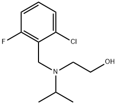 2-[(2-Chloro-6-fluoro-benzyl)-isopropyl-aMino]-ethanol Structure