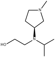 2-[Isopropyl-((S)-1-Methyl-pyrrolidin-3-yl)-aMino]-ethanol Structure