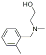 2-[Methyl-(2-Methyl-benzyl)-aMino]-ethanol 结构式