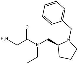 2-AMino-N-((S)-1-benzyl-pyrrolidin-2-ylMethyl)-N-ethyl-acetaMide Structure