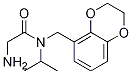 2-AMino-N-(2,3-dihydro-benzo[1,4]dioxin-5-ylMethyl)-N-isopropyl-acetaMide Structure