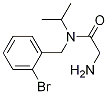 2-AMino-N-(2-broMo-benzyl)-N-isopropyl-acetaMide 化学構造式