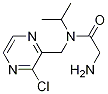 2-AMino-N-(3-chloro-pyrazin-2-ylMethyl)-N-isopropyl-acetaMide,1353989-32-8,结构式