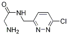 2-AMino-N-(6-chloro-pyridazin-3-ylMethyl)-acetaMide 结构式